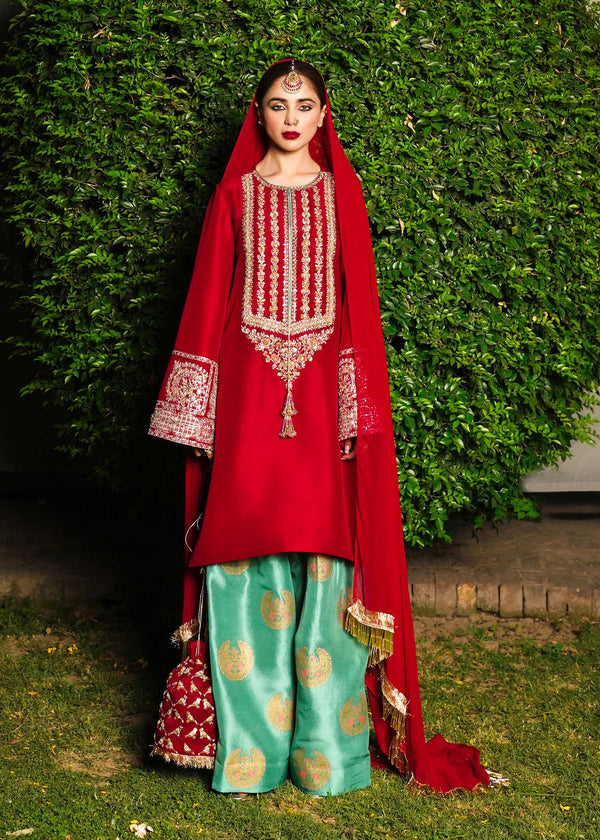 Hussain Rehar Eid Luxury Pret '23 - Rose