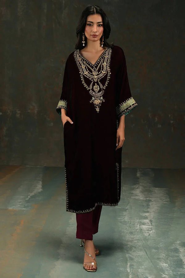 Velvet Eclipse '25 - Rani Phiran Shirt, Pants & Dupatta (RTS)