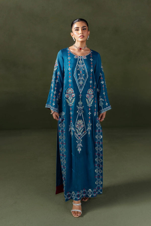Solenne '25 - Classic Teal Blue Kaftan (D-02)