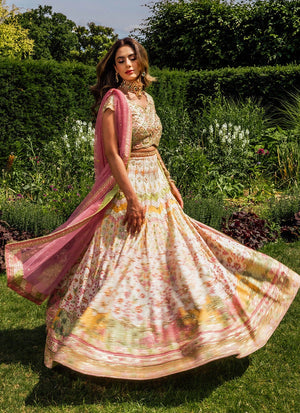 Mala Edit '25 - Izel Printed Lehenga Choli