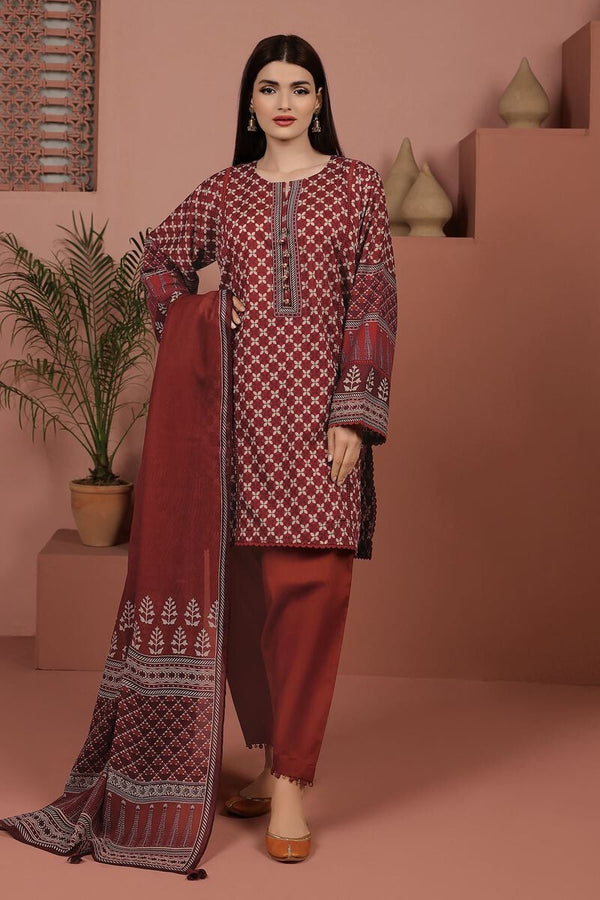 Essentials '24 3 Piece | Top Dupatta-4-Ala240506-2