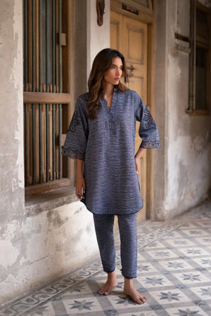 Fall Edit '25 - Pigeon Blue Matching Set