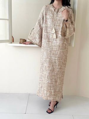 New In '25 - ZOZO TWEED DRESS (RTS)