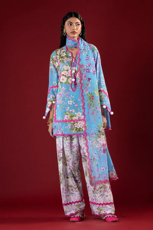 Mahay Summer '26 Vol 4 - Unstitched Printed 3 Piece Lawn Suit | H264-007A-3AG