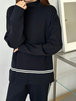 New Arrivals '26 - Chicago Black Knit Suit