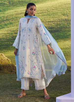 Luna Eid '26 - Elya Shirt And Dupatta
