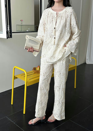 New Arrivals '26 - Corfu Embroidered Suit with Tassel | HS-1468
