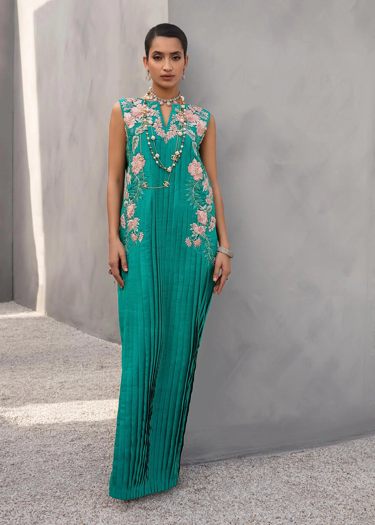 Saira Shakira Dahlia Luxury Pret'23 - Emerald Shine