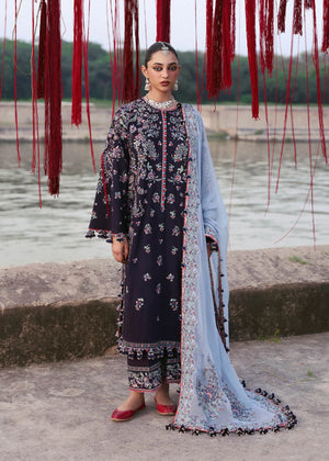Karandi Unstitched '25 - Rouge