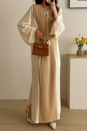 Spring Summer '25 - Hawaii Maxi Contrast Textured dress