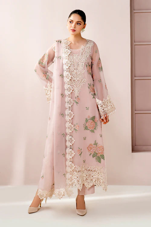 Baroque Formal '25 - EMBROIDERED CHIFFON F-4189