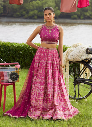 Mayna Festive Luxe Pret '25 - Orchid Lehnga Choli