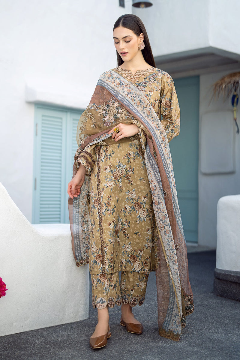 Baroque Unstitched '24 - EMBROIDERED PRINTED LAWN UF-553