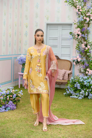Zarayna-Festive Formals '25 - Custard