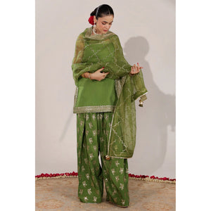 Jhil Mil '25 - Matcha Green Outfit