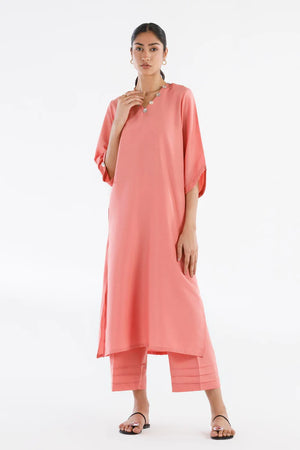 Eid Edit '26 - Stitched Linen Shirt+ Culotte | SS26BSD163P2T