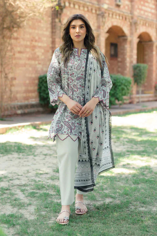 Spring Summer'24 - Printed Lawn 3 Piece S24-Pl-V2-03