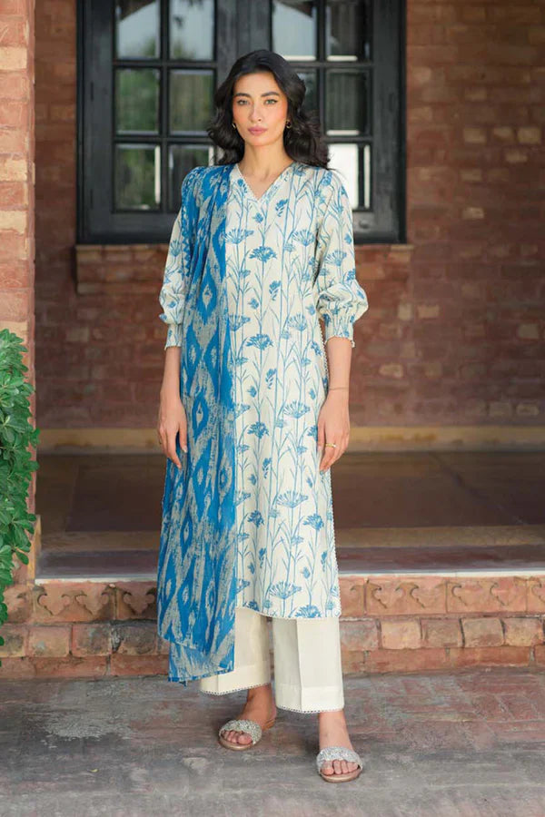 Spring Summer'24 - Printed Lawn 3 Piece S24-Pl-V2-17