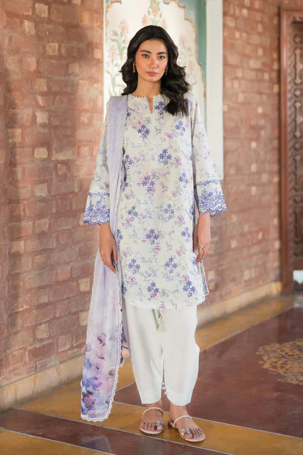 Spring Summer'24 - Embroidered Lawn 3 Piece S24-El-V2-04