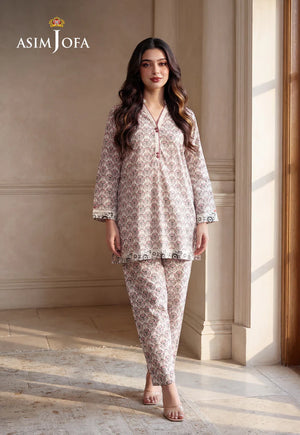 Ready to Wear Essentials '26 - AJPB-208 Printed Lawn Stitched 2 pcs