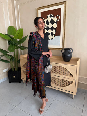 Black Dhaaga Set