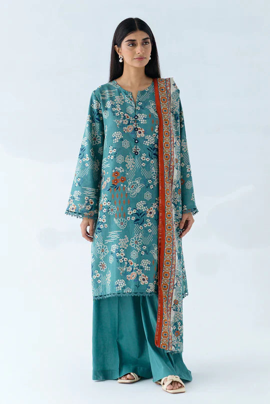 Unstitched Winter '23 - Sylvan-Printed-2P-Khaddar