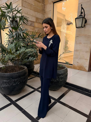 Navy Dina Set