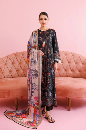 Jolie Lawn Pret '26 - Floral Hush (D-07)