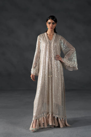 Flo II '26 - Sequence Shimmer Kaftan with Tassels (D-11)