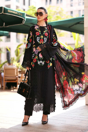 Lawn '26 - 3 Piece Unstitched Embroidered Jacquard Lawn Suit | D-2610-B