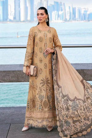 Lawn '26 - 3 Piece Unstitched Embroidered Jacquard Lawn Suit | D-2605-A