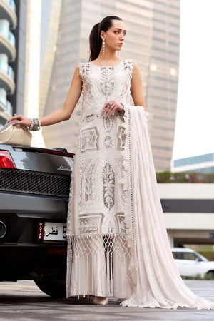 Lawn '26 -3 Piece Unstitched Embroidered Lawn Suit | D-2608-A