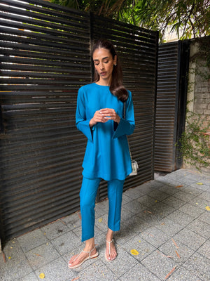 Teal Power Tunic