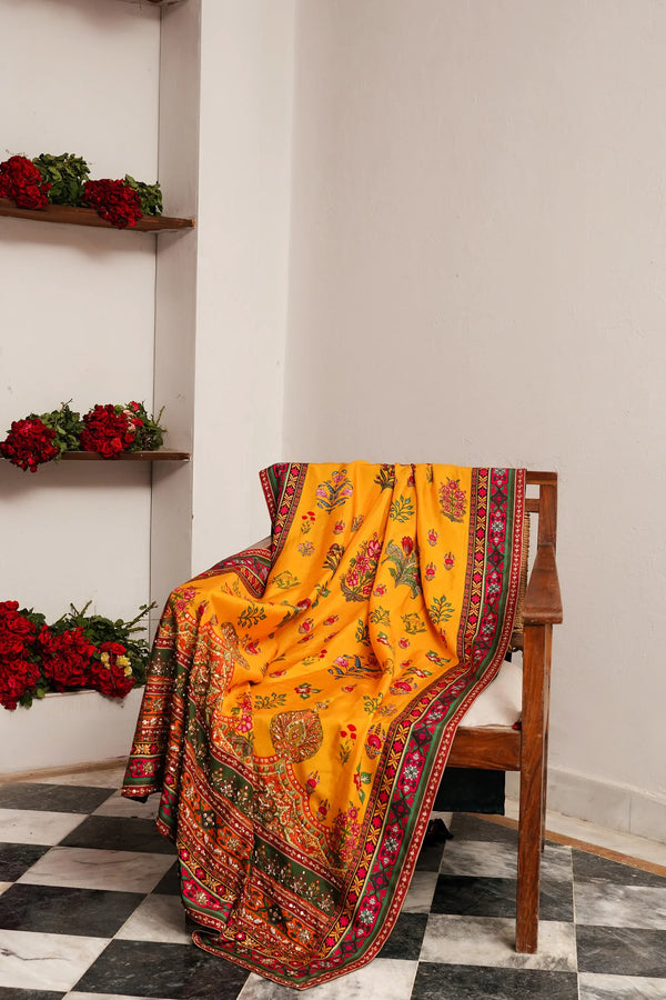 Ronaq 23 - Artistic Hand Embellished Dupatta (D-11)