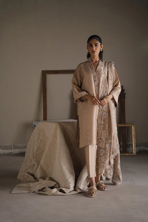Semi formals Luxury'25 - Nasma set in beige