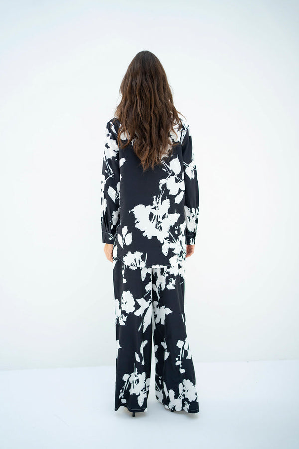 Hassal Spring Summer '23 - Marlyn Black & White Floral Co Ord Set