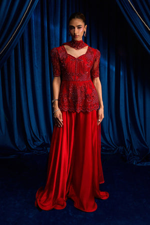 Ayra Festive Formals '26 - Ruby Rouge