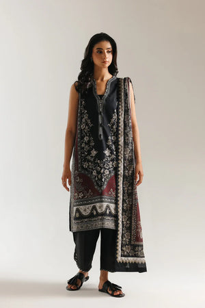 Unstitched Collection '26 - PRINTED SUIT | E0861/202/901
