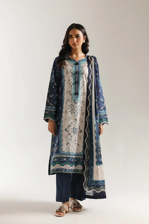 Unstitched Collection '26 - PRINTED SUIT | E0863/202/623