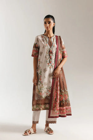 Unstitched Collection '26 - PRINTED SUIT | E0864/202/006