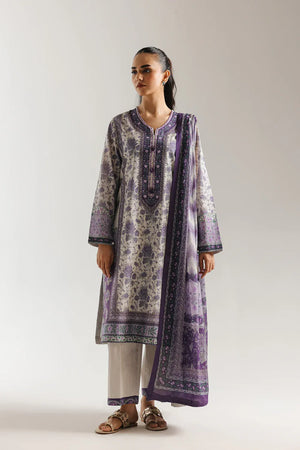 Unstitched Collection '26 - PRINTED SUIT | E0867/202/509