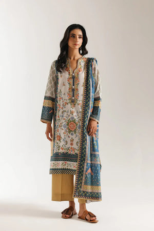 Unstitched Collection '26 - PRINTED SUIT | E0868/202/109
