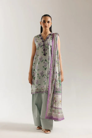 Unstitched Collection '26 - PRINTED SUIT | E0869/202/721
