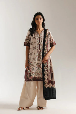 Unstitched Collection '26 - PRINTED SUIT | E0873/202/002