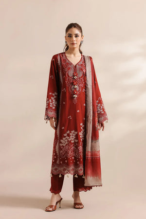 Unstitched Collection '26 - EMBROIDERED SUIT | E0952/203/414