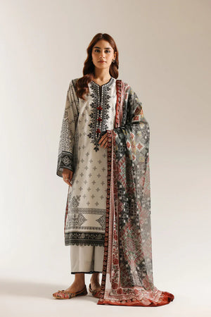 Unstitched Collection '26 - EMBROIDERED SUIT | E1002/203/003