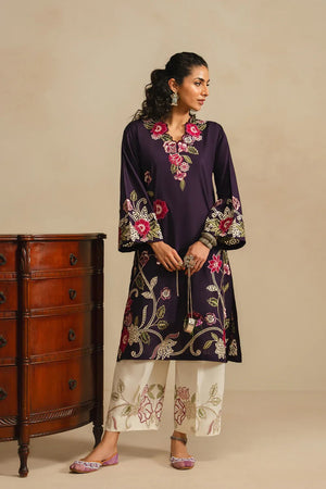 Rozana Collection SS '26 Drop V - EMBROIDERED SUIT | E4305/103/502