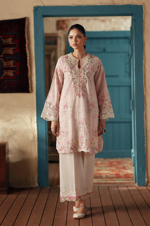 Rozana Eid Edit '26 - EMBROIDERED SUIT - LIGHT PINK | E4412/103/316