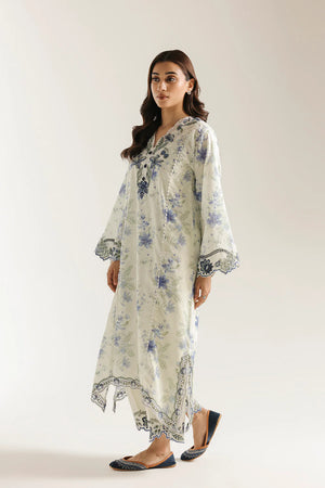 Rozana Summer '26 - EMBROIDERED SUIT - PALE GREEN | E4458/103/130 (RTS)