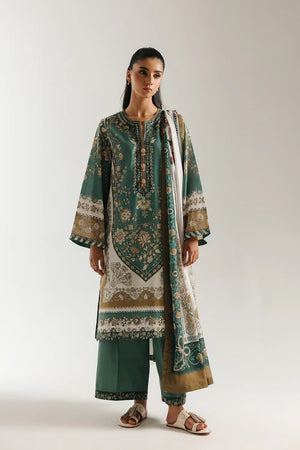 Unstitched Collection '26 - PRINTED SUIT | E0860/202/715